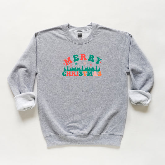 Merry Christmas Trees | Youth Sweatshirt