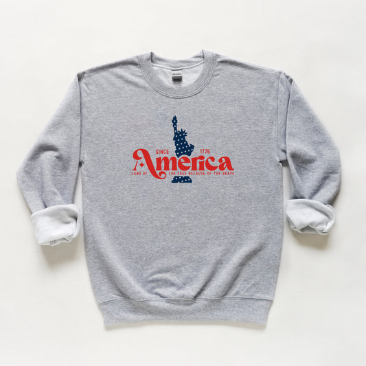 America Statue | Youth Sweatshirt