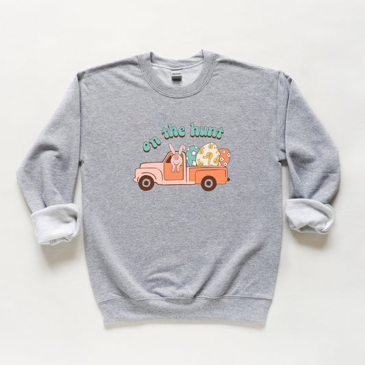 On The Hunt Truck Eggs | Youth Sweatshirt