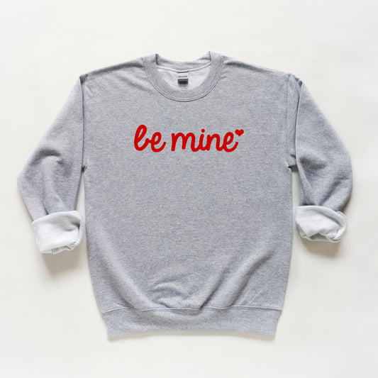 Be Mine Cursive Heart | Youth Sweatshirt
