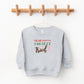 Dear Santa I Really Tried | Toddler Sweatshirt