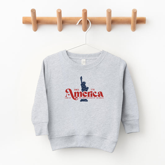 America Statue | Toddler Sweatshirt