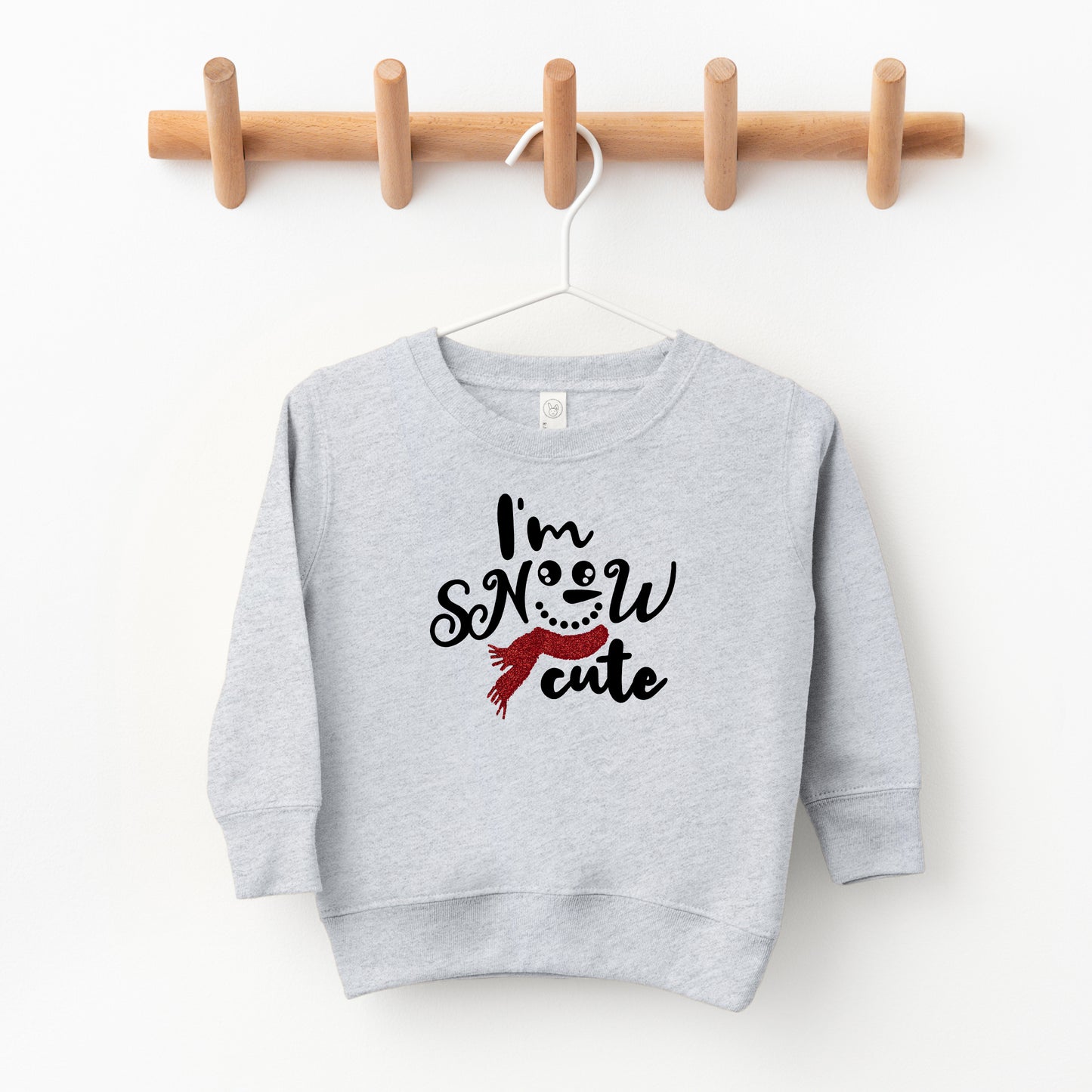 I'm Snow Cute Glitter | Toddler Sweatshirt