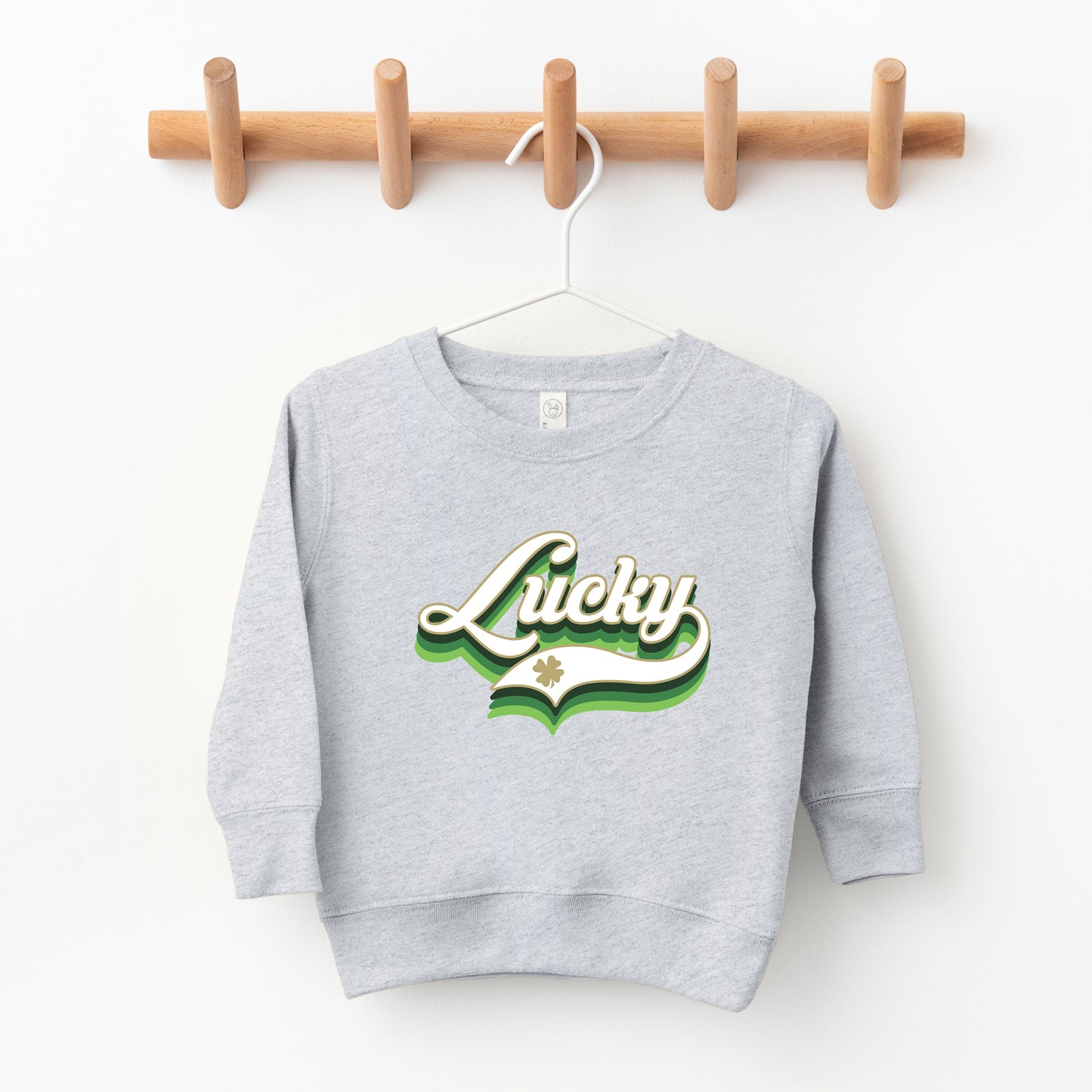 Lucky Script | Toddler Sweatshirt