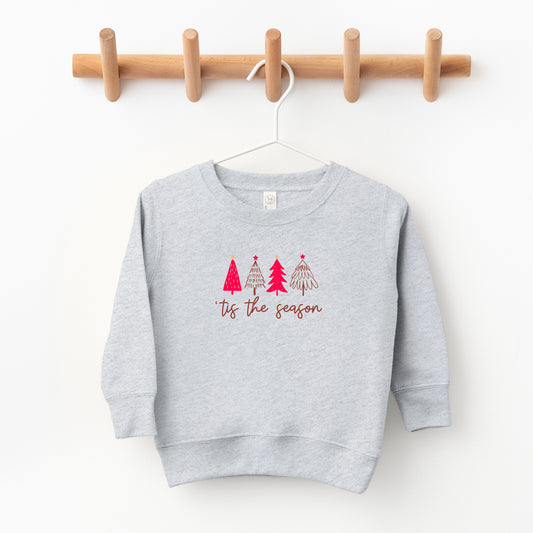 Tis The Season Trees | Toddler Sweatshirt