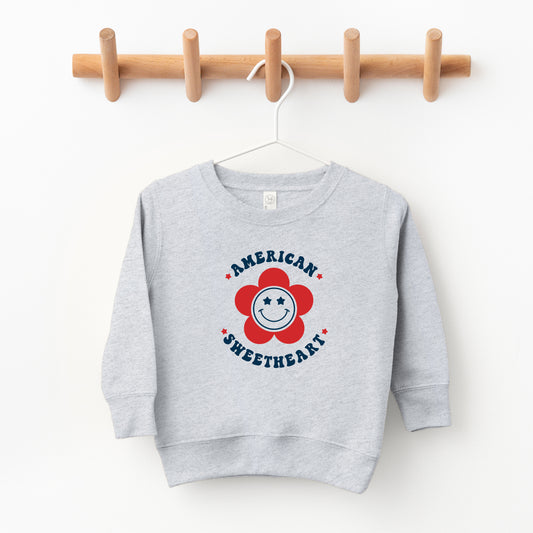 American Sweetheart Flower | Toddler Sweatshirt
