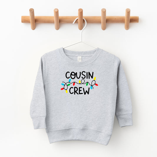 Cousin Crew Lights | Toddler Sweatshirt