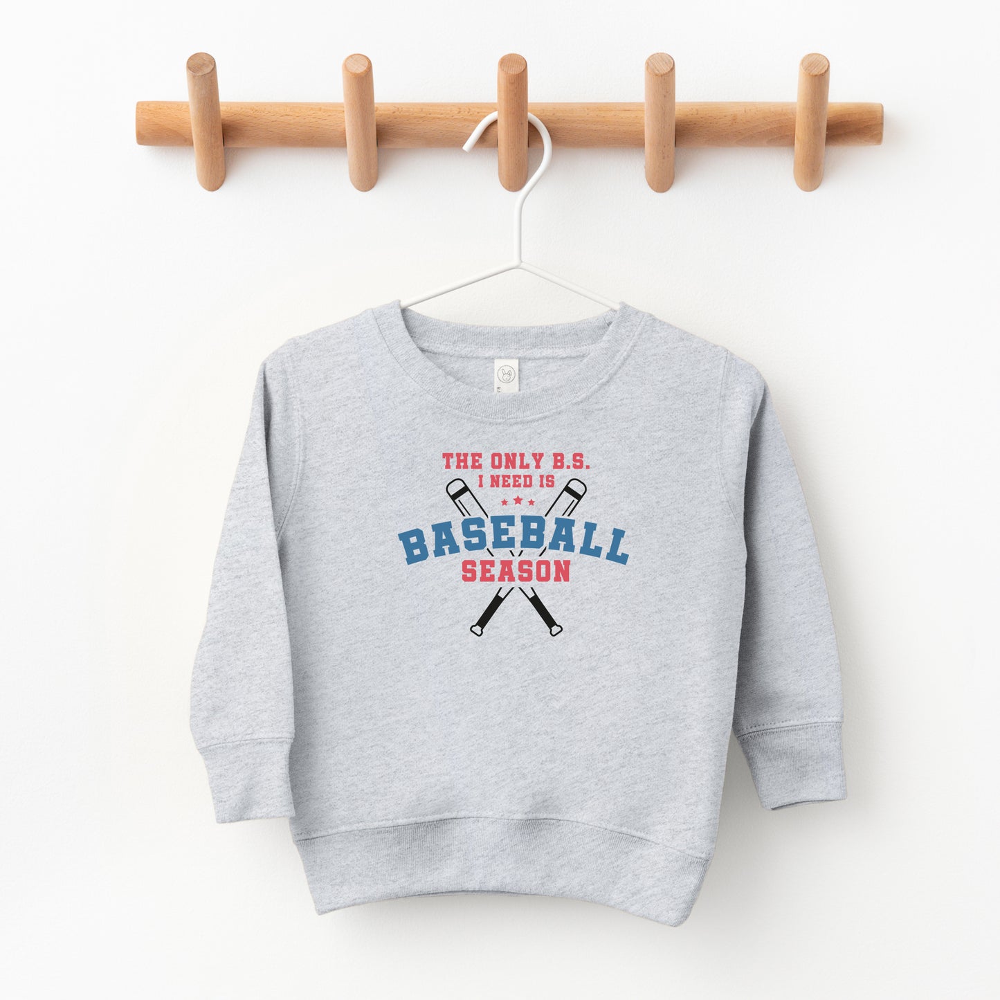 Baseball Season Bats | Toddler Sweatshirt
