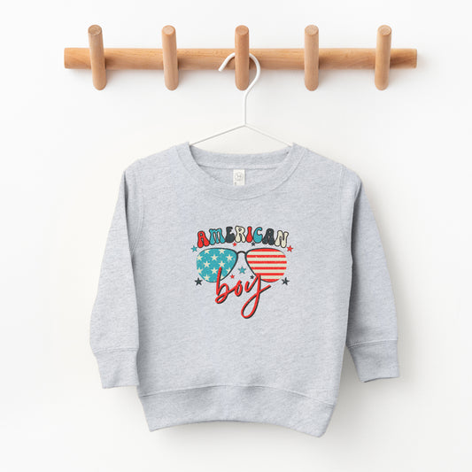 American Boy Sunglasses | Toddler Sweatshirt