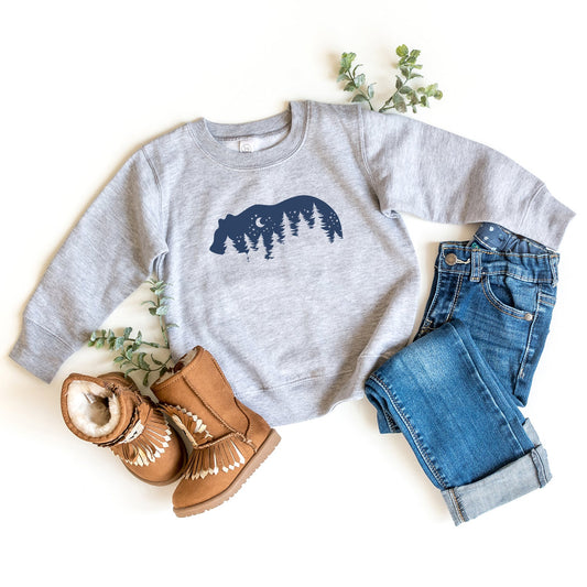 Bear Trees | Toddler Graphic Sweatshirt