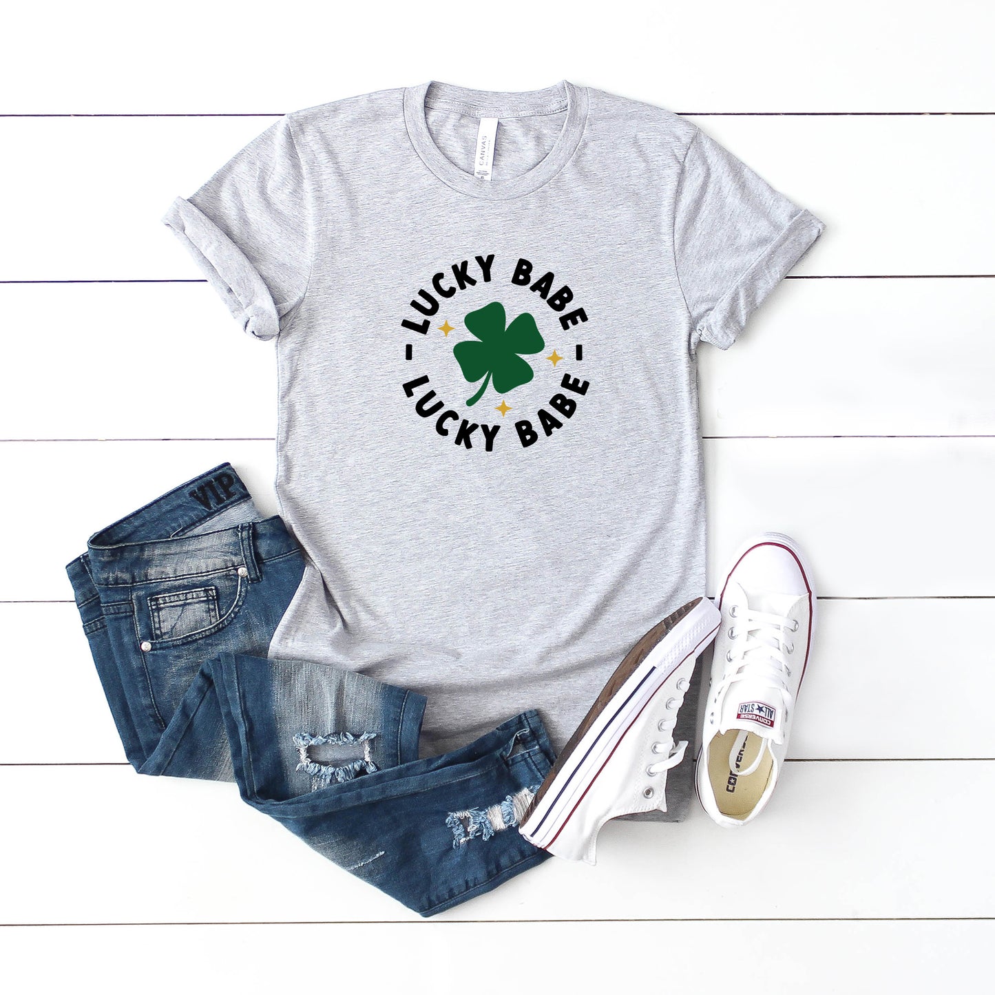 Lucky Babe | Youth Short Sleeve Crew Neck