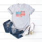 Party In The USA Wavy | Youth Short Sleeve Crew Neck