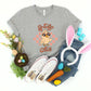 Groovy Chick Checkered | Youth Short Sleeve Crew Neck