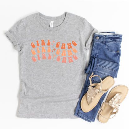 Girl Gang Wavy | Youth Short Sleeve Crew Neck