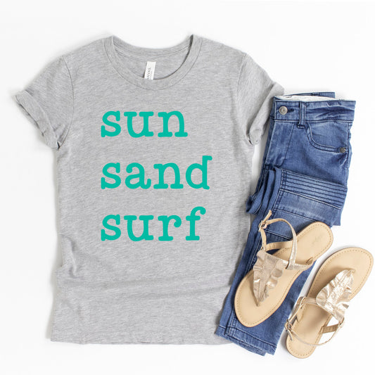 Sun Sand Surf | Toddler Graphic Short Sleeve Tee