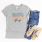 Tumble Flip Stacked | Youth Short Sleeve Crew Neck