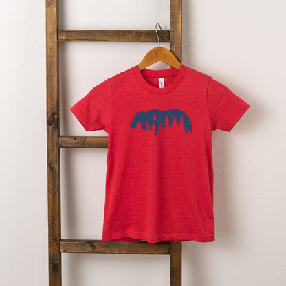 Bear Trees | Youth Graphic Short Sleeve Tee