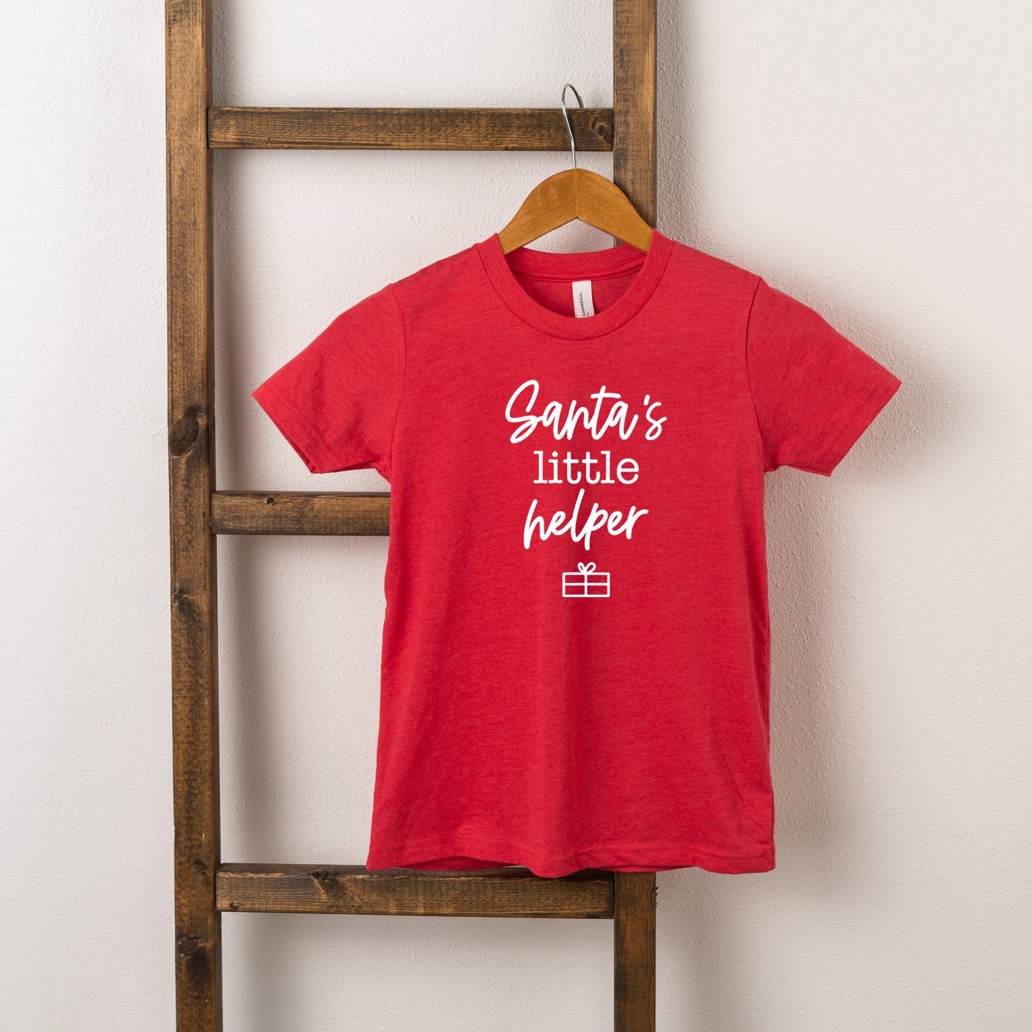 Santa's Little Helper | Toddler Short Sleeve Crew Neck