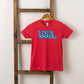 USA Bold Stars | Toddler Short Sleeve Crew Neck