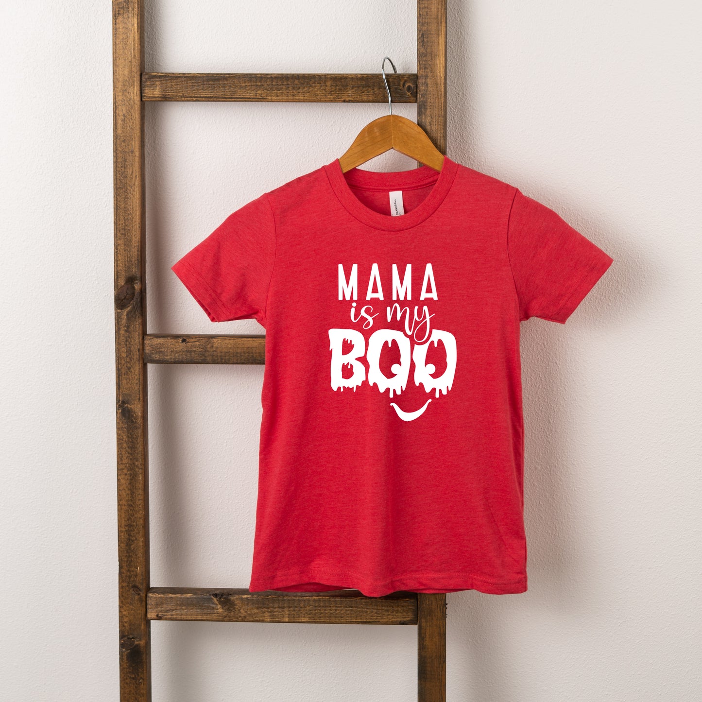 Mama Is My Boo | Youth Short Sleeve Crew Neck