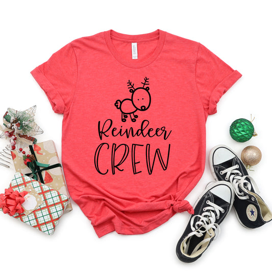 Reindeer Crew | Youth Short Sleeve Crew Neck