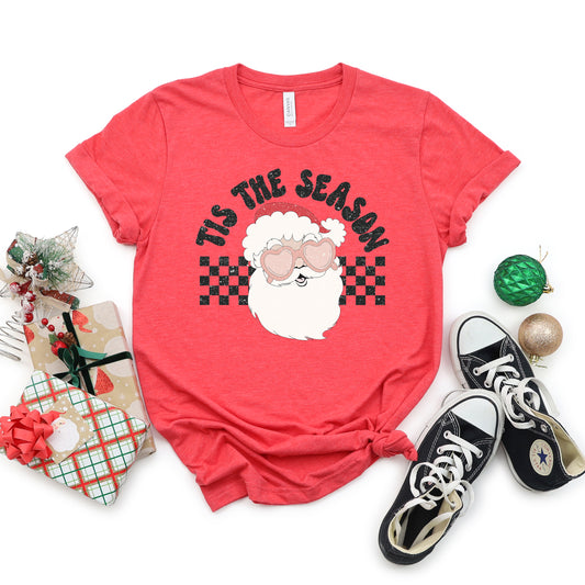 Tis The Season Santa | Youth Short Sleeve Crew Neck