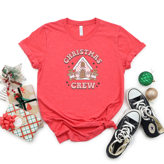 Christmas Gingerbread Crew | Youth Short Sleeve Crew Neck