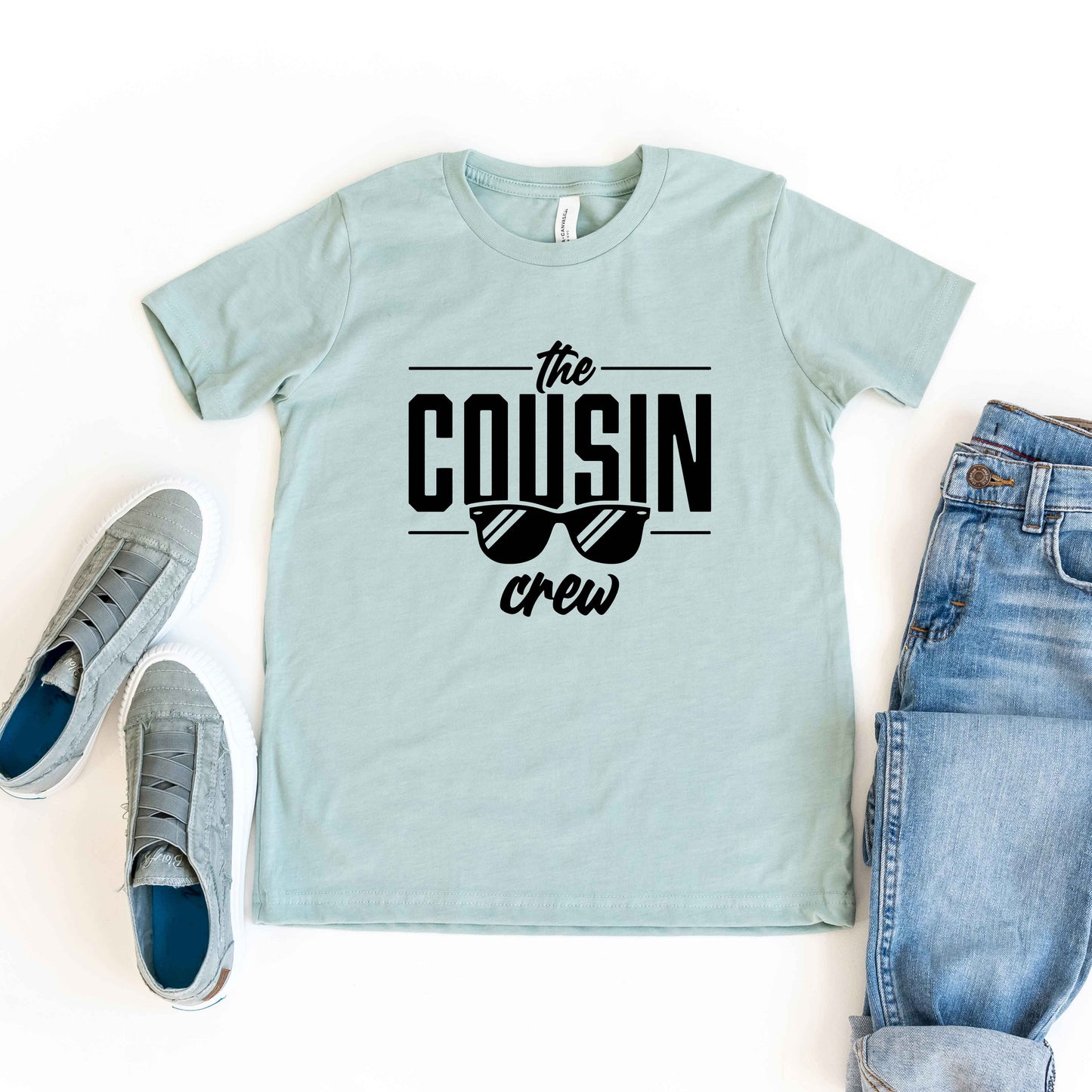 The Cousin Crew Sunglasses | Youth Short Sleeve Crew Neck