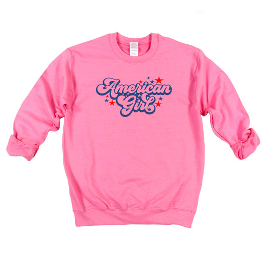 American Girl Retro Stars | Youth Sweatshirt
