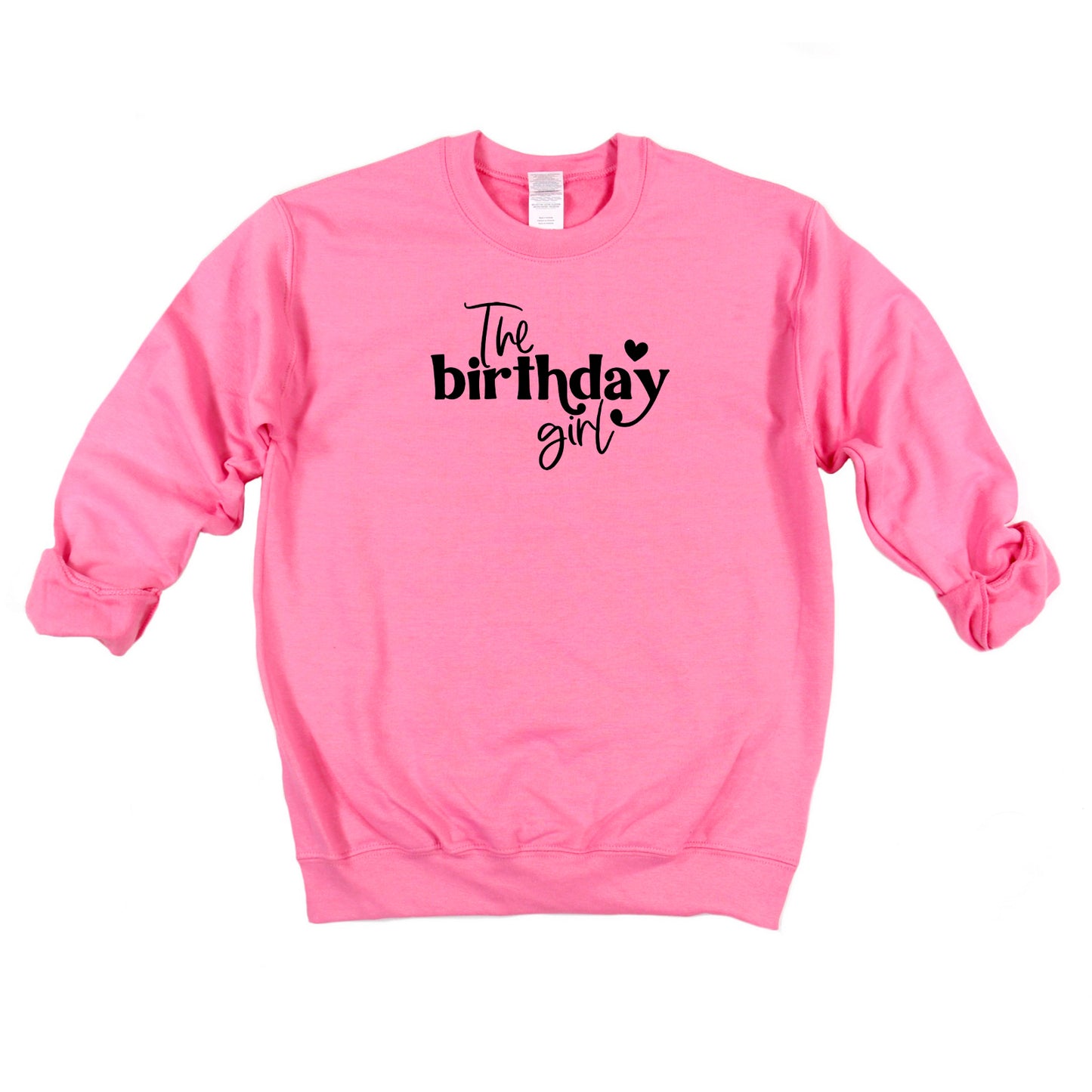 The Birthday Girl Heart | Youth Sweatshirt