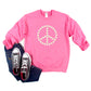 Daisy Peace Sign | Youth Sweatshirt