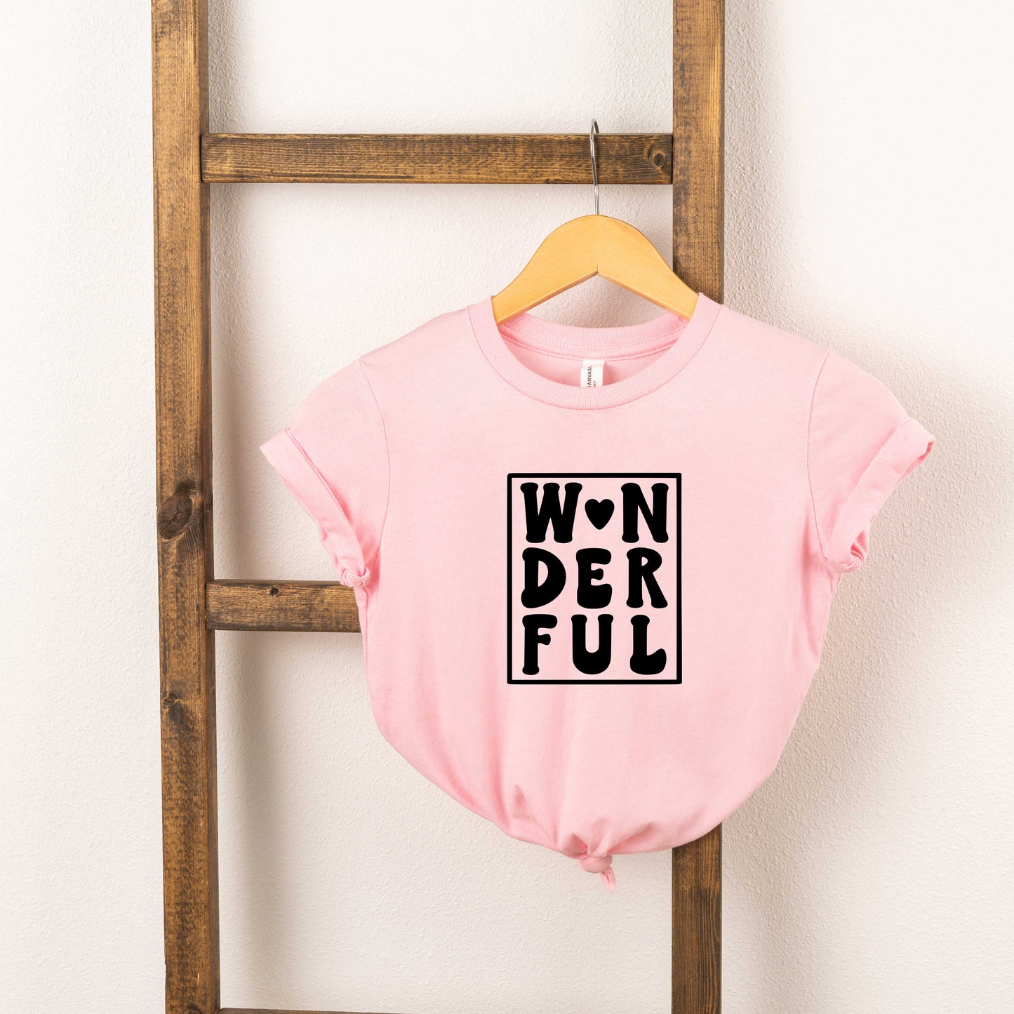 Wonderful Block | Youth Short Sleeve Crew Neck