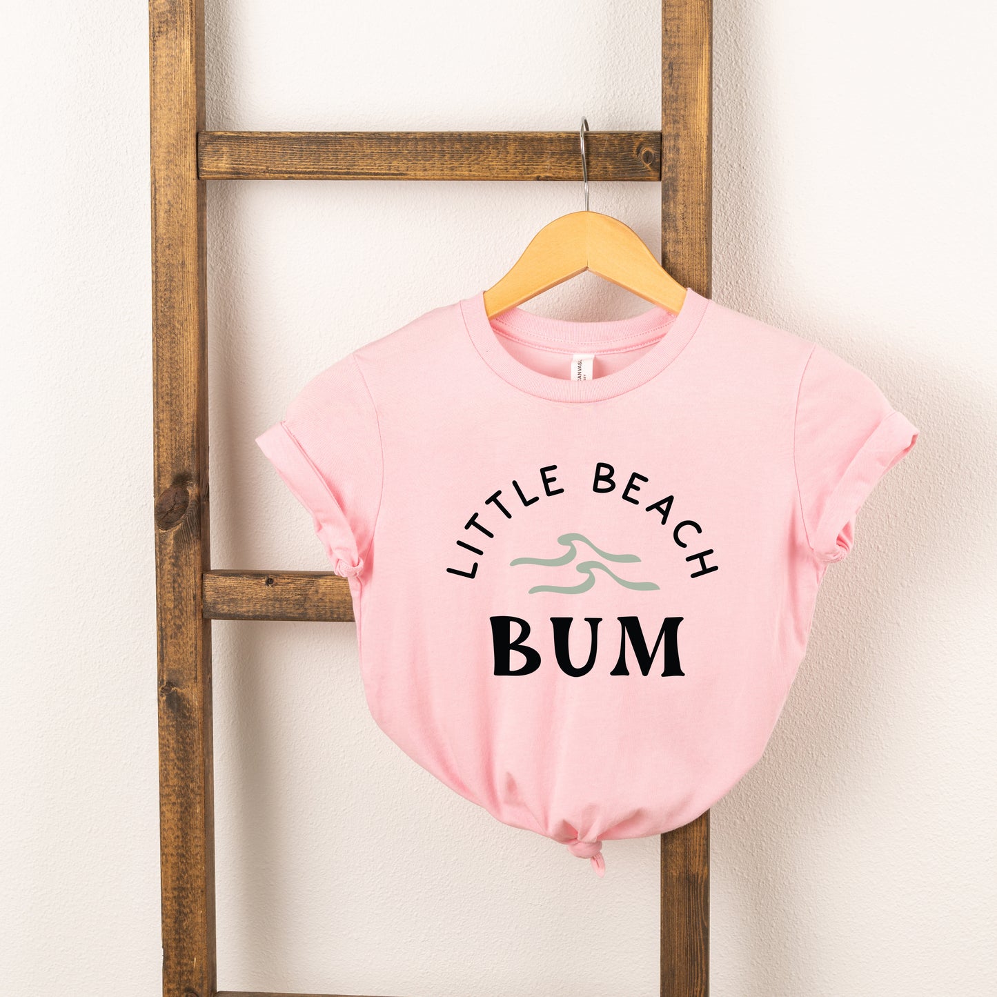 Little Beach Bum | Toddler Short Sleeve Crew Neck