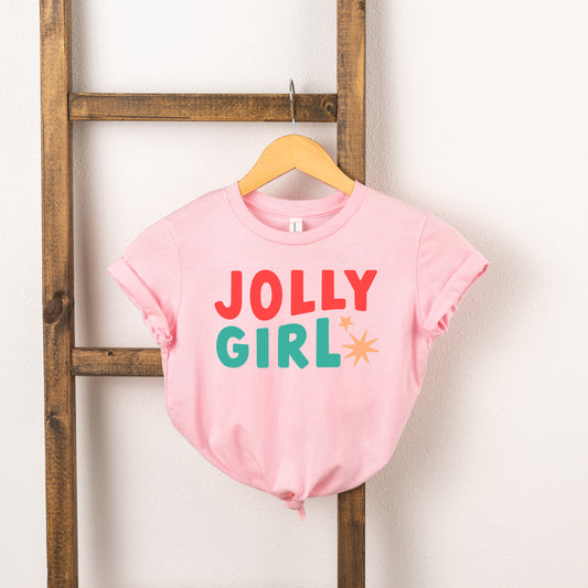 Jolly Girl Star | Toddler Short Sleeve Crew Neck