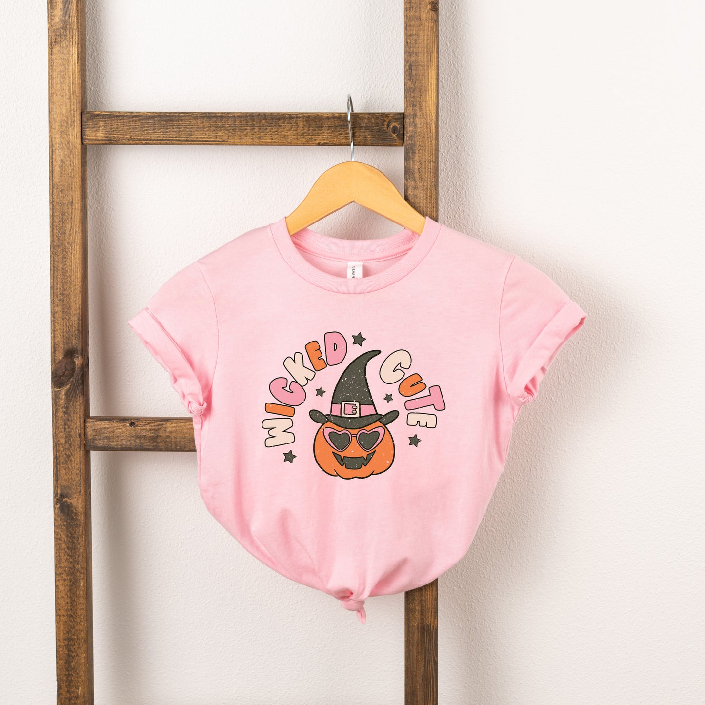 Wicked Cute Pumpkin | Toddler Short Sleeve Crew Neck