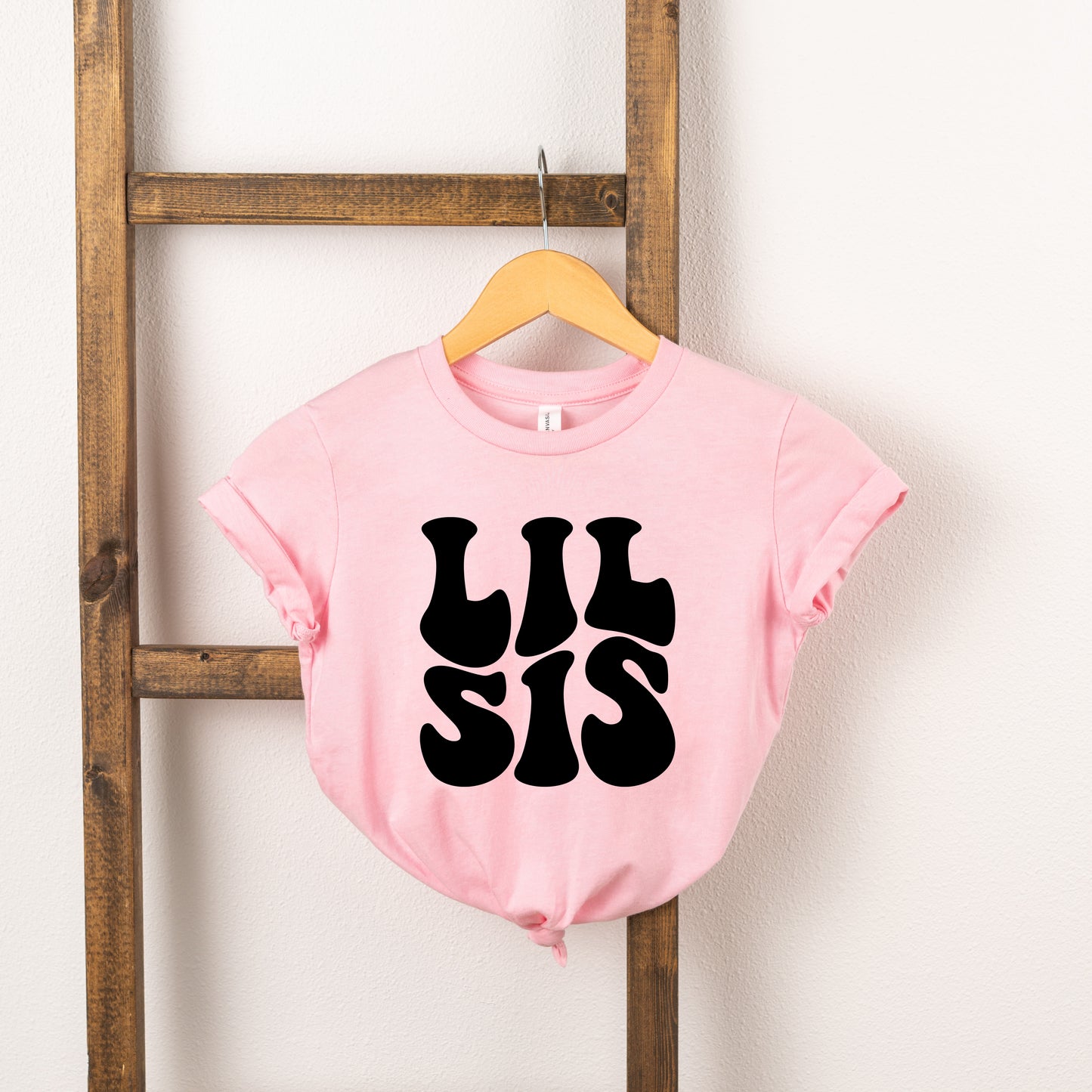 Lil Sis Wavy | Toddler Short Sleeve Crew Neck