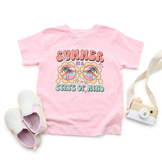 Summer State Of Mind | Toddler Graphic Short Sleeve Tee