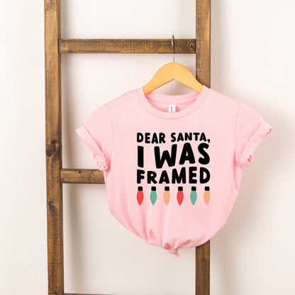 I Was Framed Lights | Toddler Short Sleeve Crew Neck