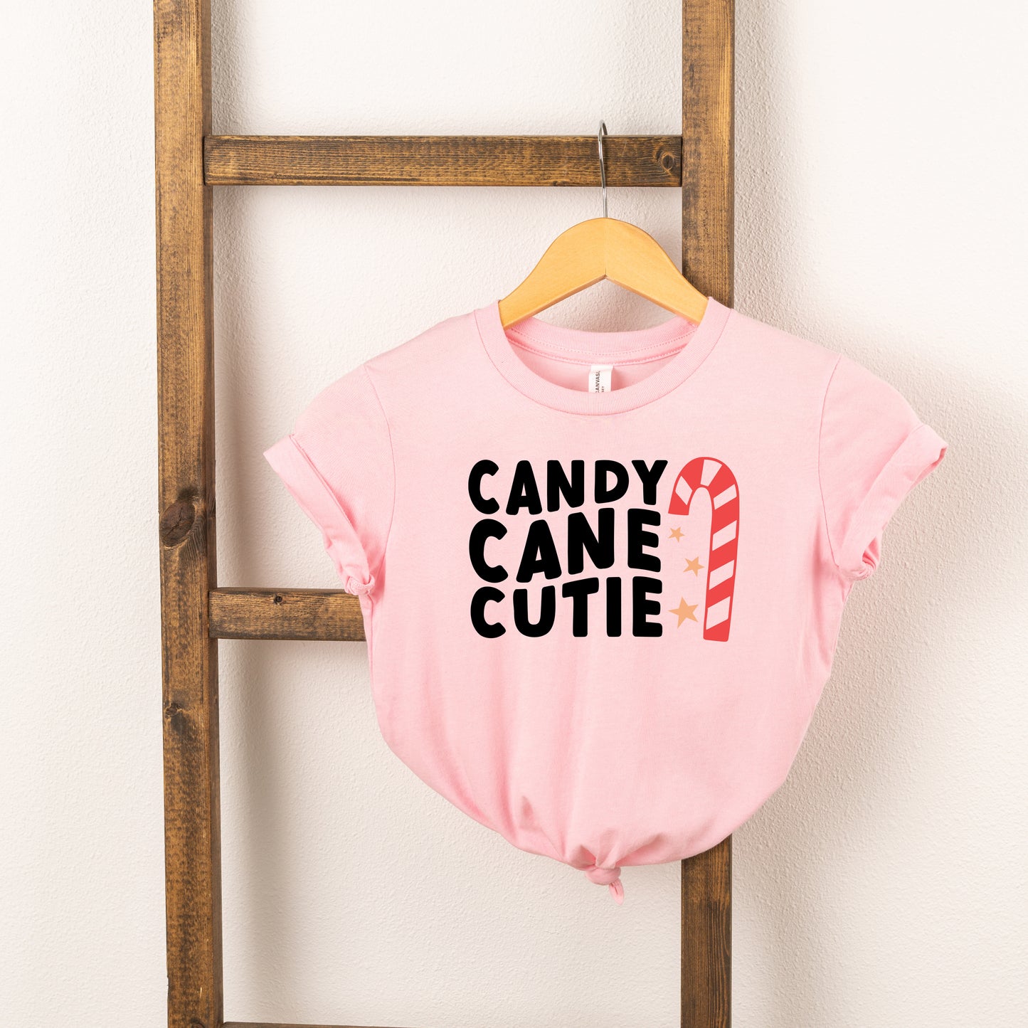 Candy Cane Cutie | Toddler Short Sleeve Crew Neck