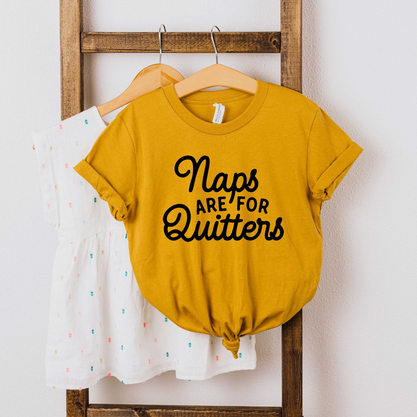 Naps Are For Quitters | Youth Short Sleeve Crew Neck