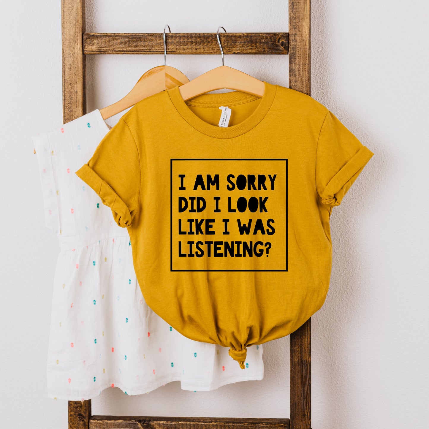 Look Like I Was Listening | Youth Short Sleeve Crew Neck