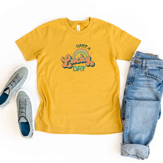 Have A Lucky Day | Youth Short Sleeve Crew Neck