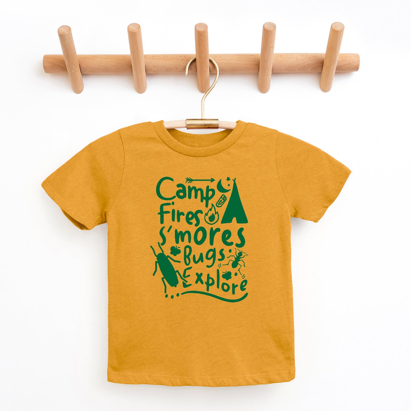 Camp Fire S'mores | Youth Graphic Short Sleeve Tee