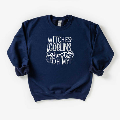 Witches Goblins Ghosts | Youth Sweatshirt