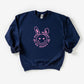 Don't Worry Be Hoppy Smiley Bunny | Youth Sweatshirt
