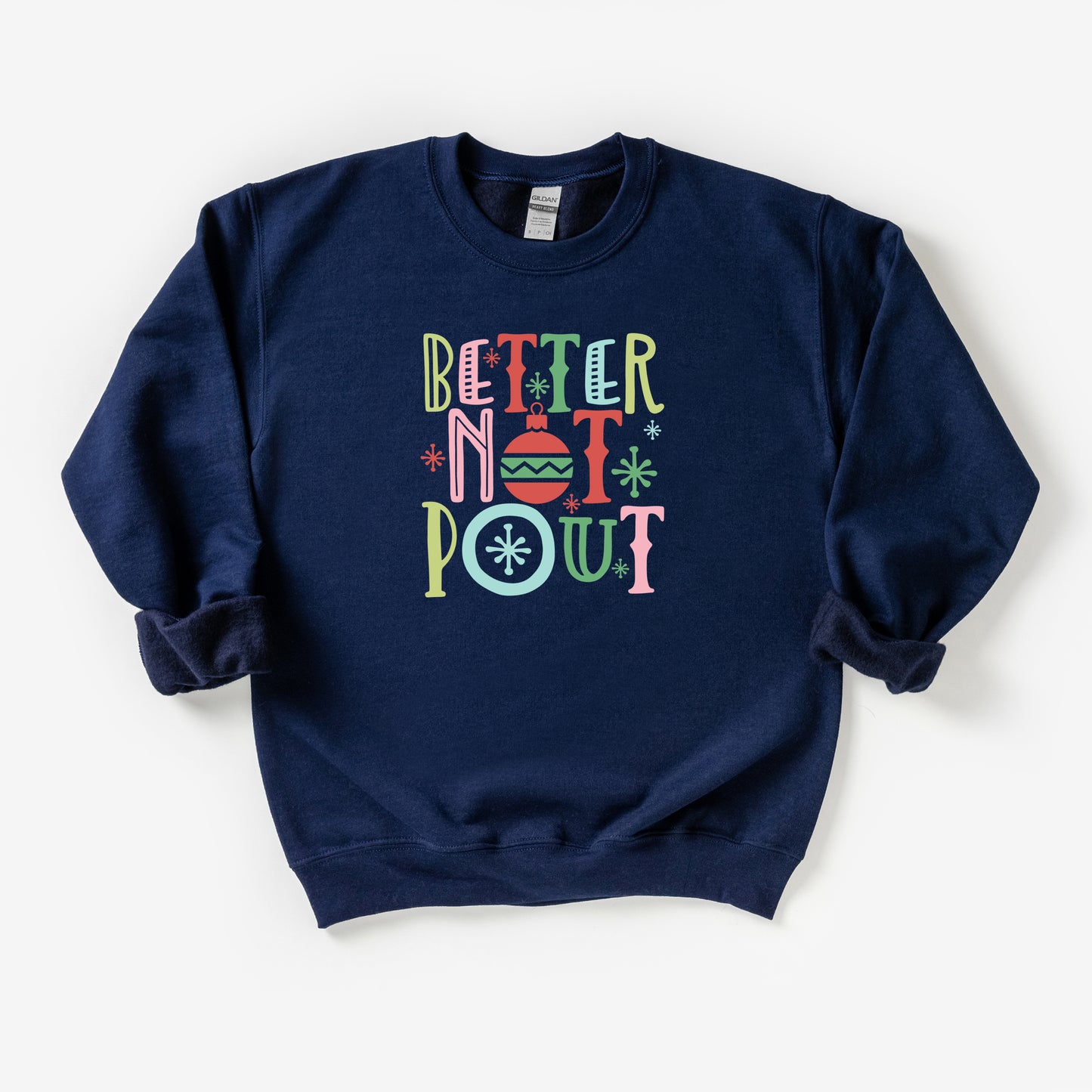 Better Not Pout Colorful | Youth Sweatshirt