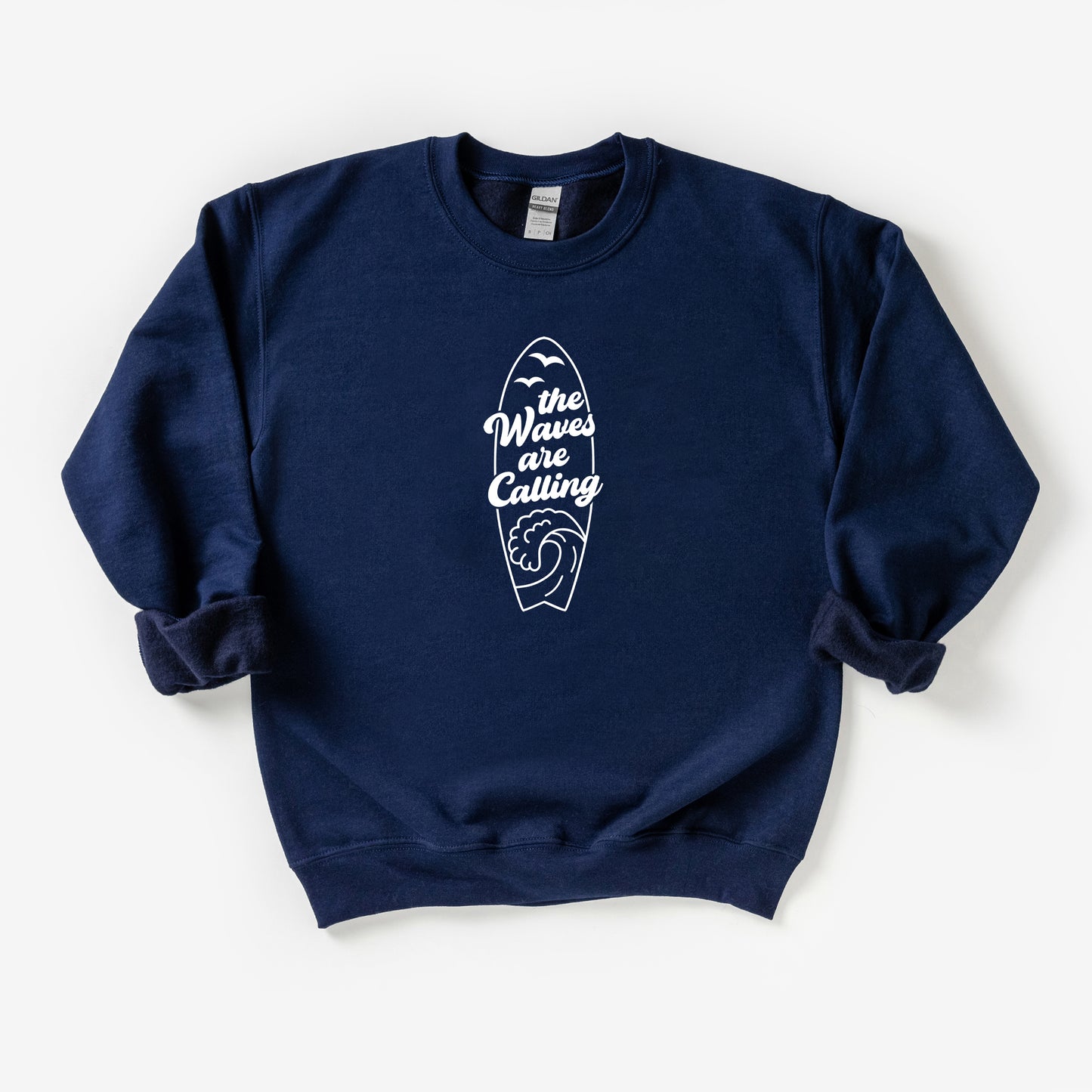 The Waves Are Calling Ocean Surf | Youth Sweatshirt