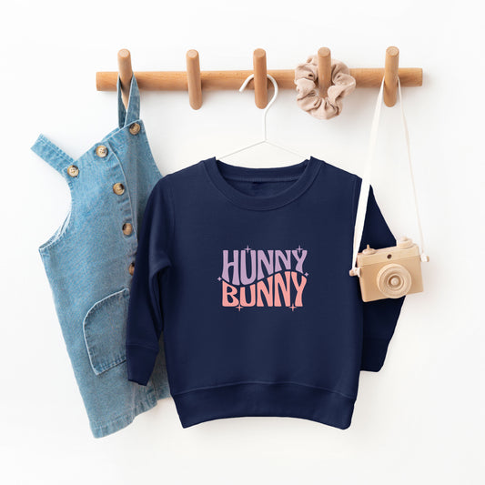 Hunny Bunny Wavy Stars | Toddler Sweatshirt