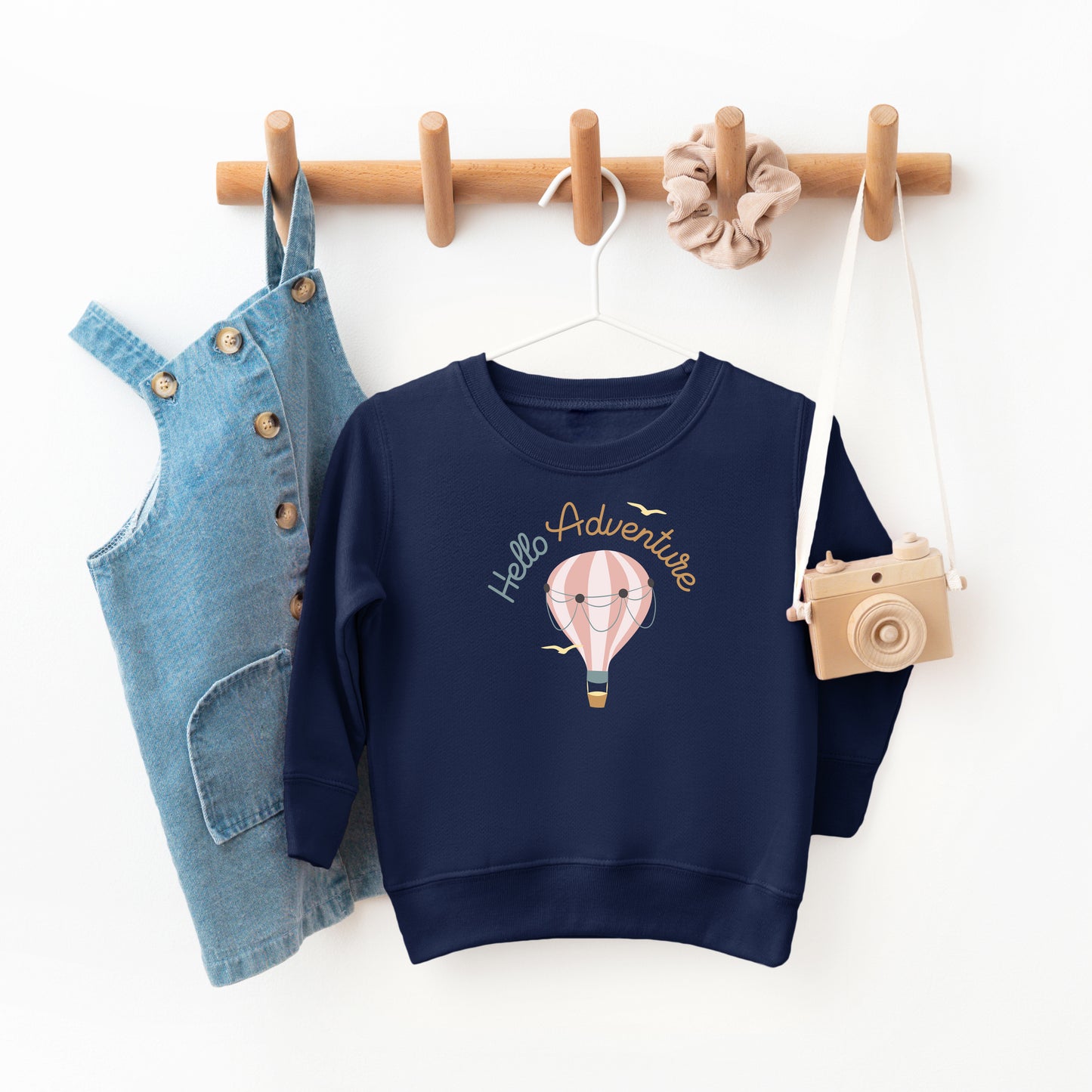 Hello Adventure Balloon | Toddler Sweatshirt