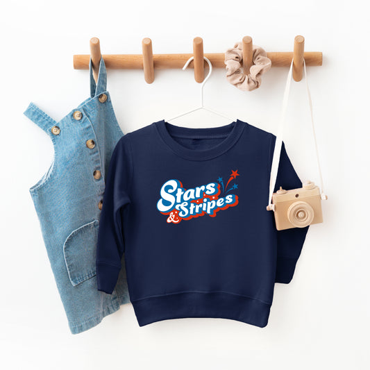 Stars and Stripes Firework | Toddler Sweatshirt